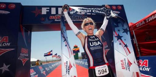 Patty is the 2012 USAT Female Overall Sprint Duathlon NATIONAL CHAMPION